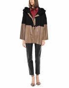 Jijil Womens Coat in Black
