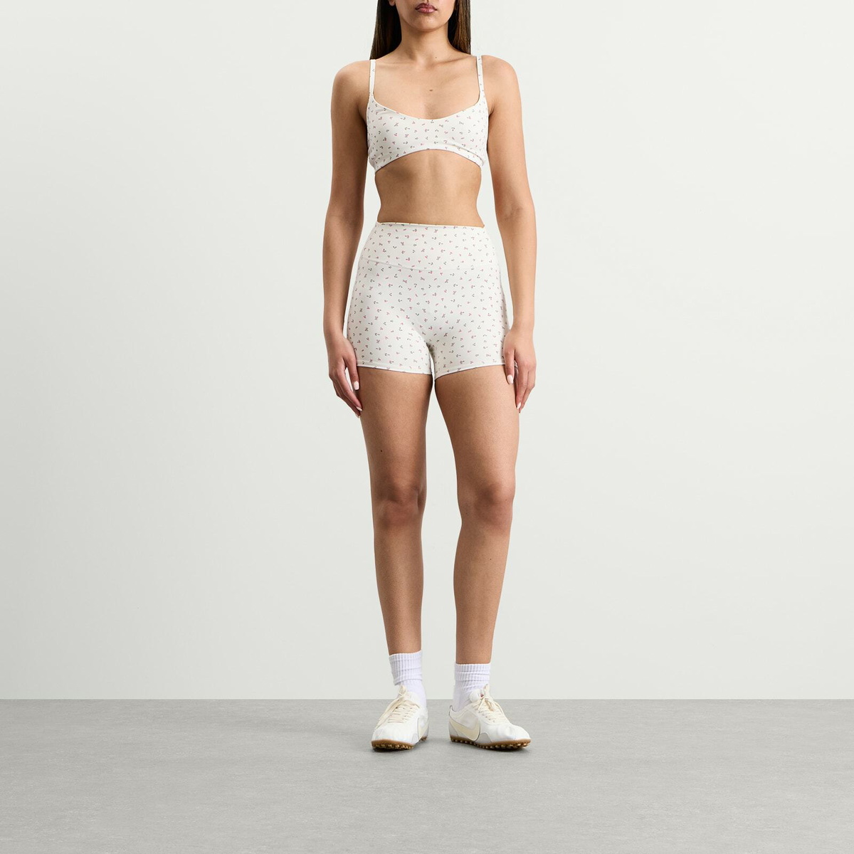 Nike Women's x SKIMS Matte Short 3" in Ditsy Print