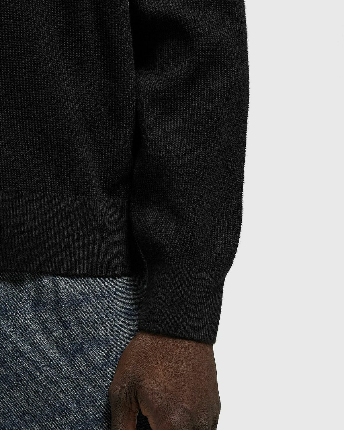 Lacoste SWEATER Black Mens Pullover