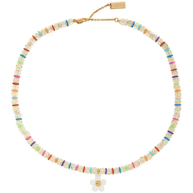 AEO Blue Daisy Beaded Necklace 5-Pack | CoolSprings Galleria