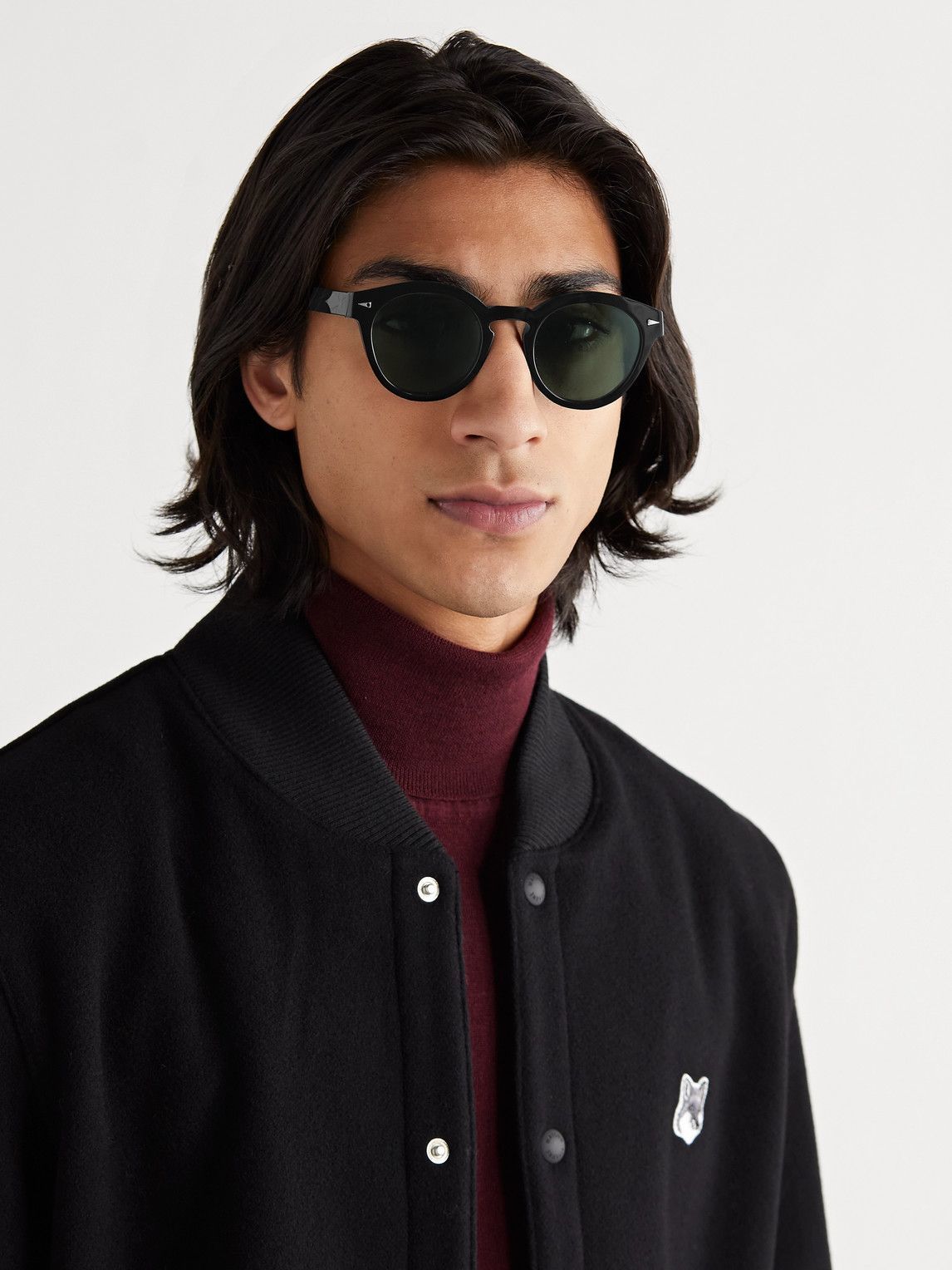 AHLEM - Abbesses Round-Frame Acetate Sunglasses AHLEM