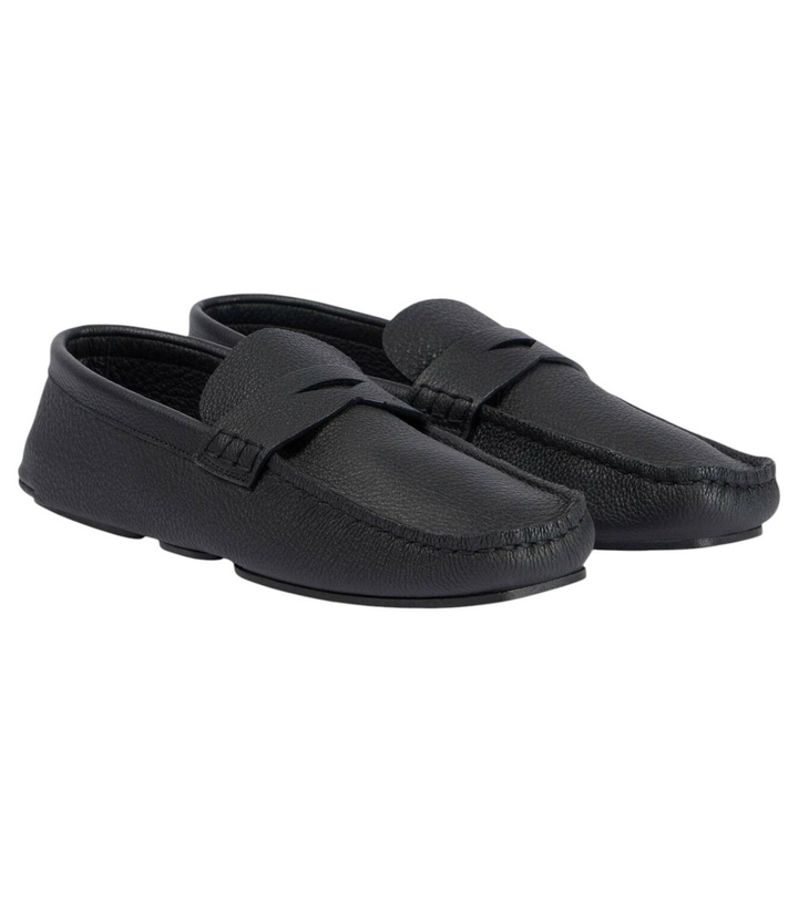 Photo: Khaite Billy leather penny loafer
