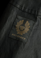 Belstaff Trialmaster Belted Waxed Cotton Jacket Black