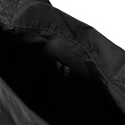 Rick Owens DRKSHDW Men's Twill Lyrics Shopper Bag in Black