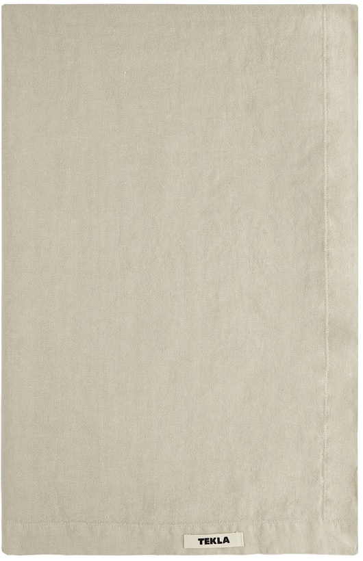 Photo: Tekla Grey French Linen Bedspread, Double