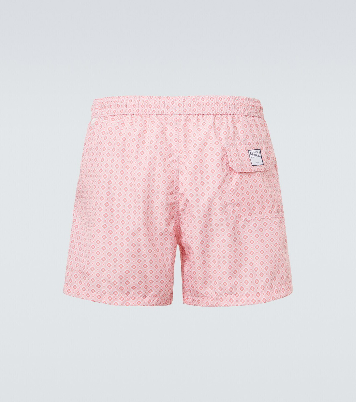 Fedeli Madeira printed swim trunks
