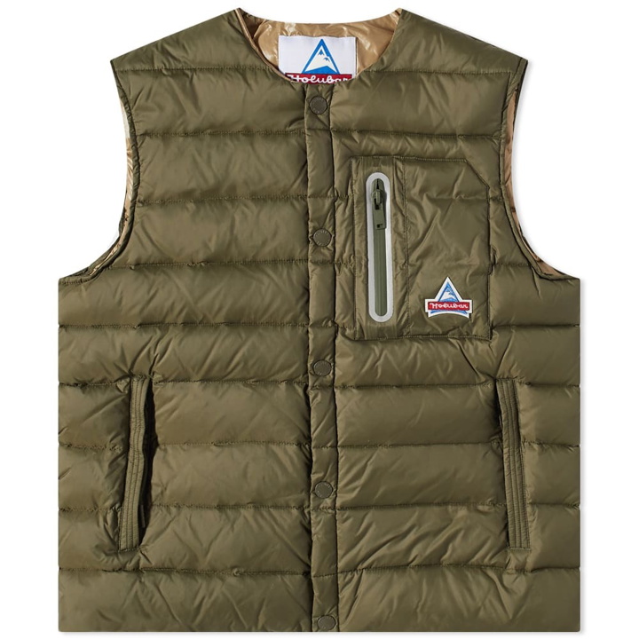 Photo: Holubar Men's Solo Liner Gilet in Military Olive