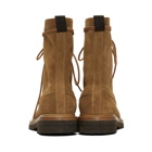 Rhude Brown Suede MA-1 Boots