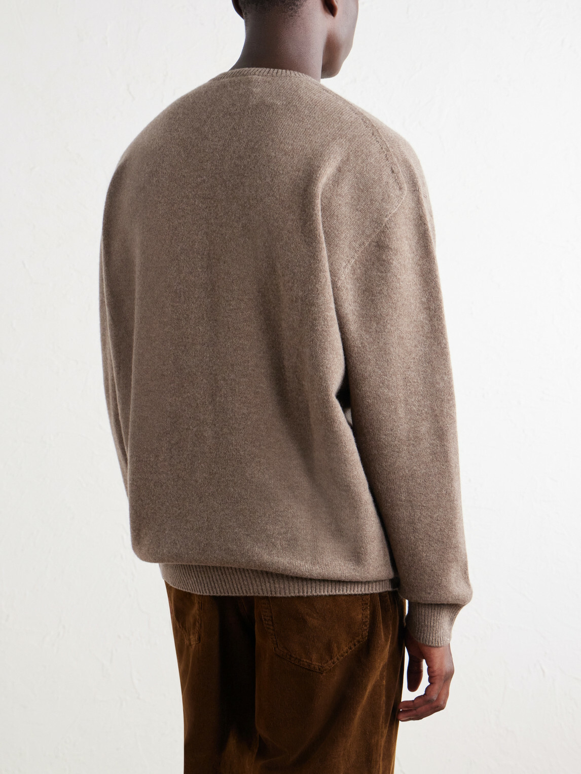 Jil Sander - Cashmere and Wool-Blend Sweater - Brown