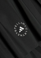 Adidas X Stella Mccartney Training Logo-print Pleated Shell Skort Black