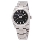 Rolex Oyster Perpetual Automatic Chronometer Black Dial Unisex Watch 177200-0019