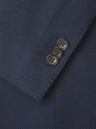 INCOTEX - Montedoro Textured-Cotton Blazer - Blue - IT 52