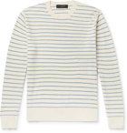 rag & bone - Harlow Striped Wool and Cashmere-Blend Sweater - Neutrals