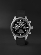 IWC Schaffhausen - Pilot's Watch Automatic Chronograph AMG 42.5mm Titanium and Rubber Watch, Ref. No. IW388305