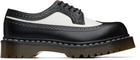 Dr. Martens Black & White 3989 Bex Brogue Derbys