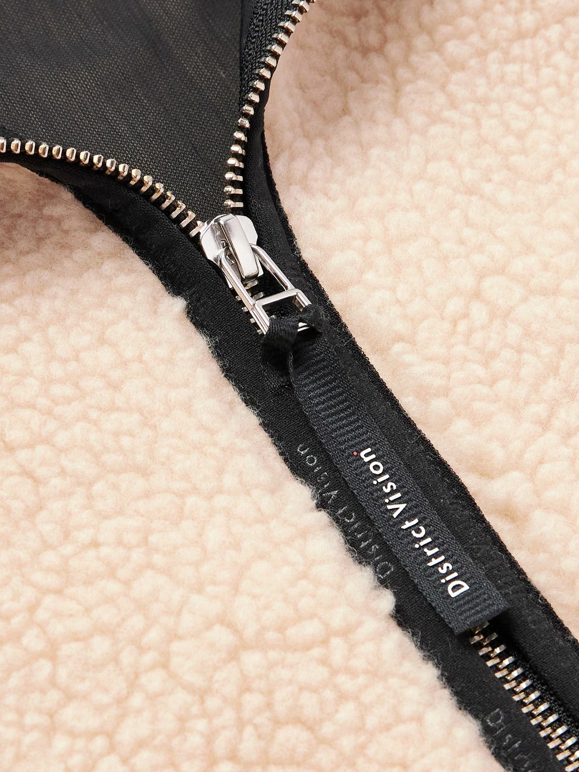 DISTRICT VISION - Doug Fleece Half-Zip Sweatshirt - Neutrals