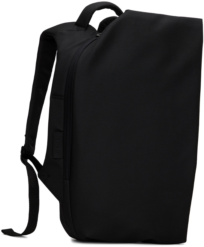 Photo: Côte&Ciel Black Small Isar Backpack