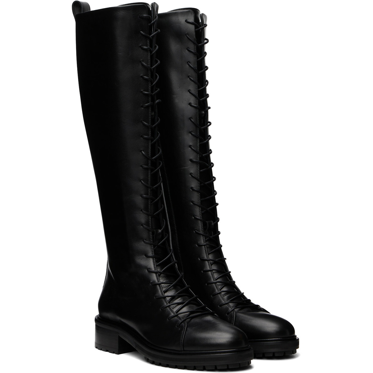 Aeyde Black Rikki Tall Boots