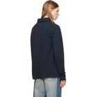 MM6 Maison Margiela Navy Cotton Polo