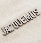 Jacquemus - Le Bob Logo-Appliquéd Linen-Blend Bucket Hat - Ecru