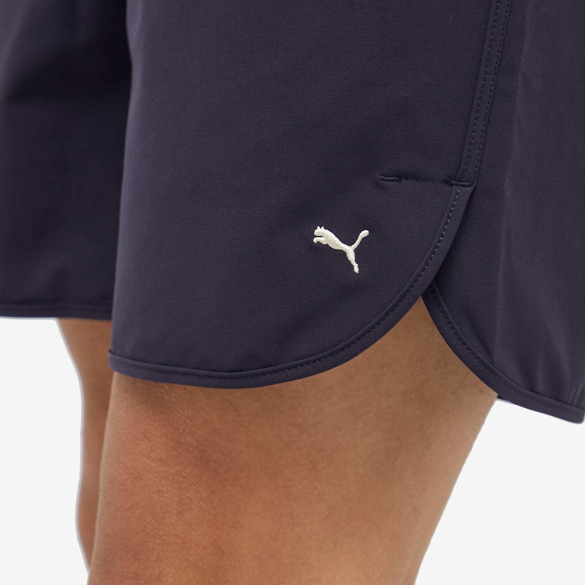 Puma Men's MMQ Baseline Shorts in New Navy Puma