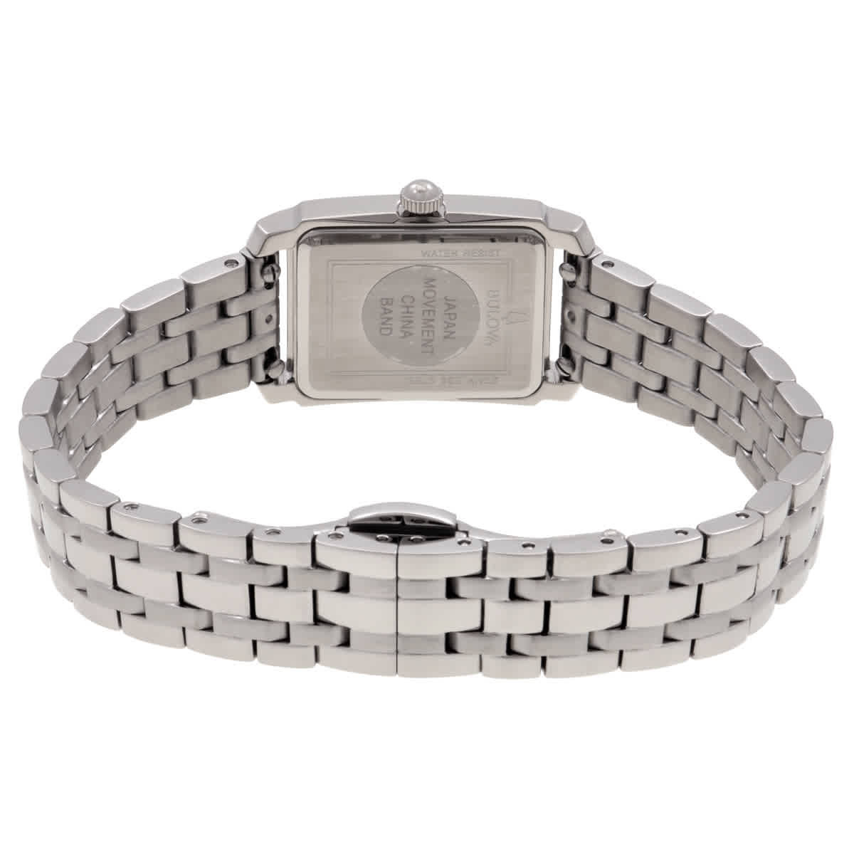 Bulova Sutton Quartz Grey Dial Ladies Watch 96P252