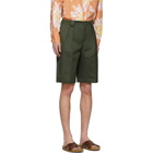 Jacquemus Khaki Le Short De Costume Shorts