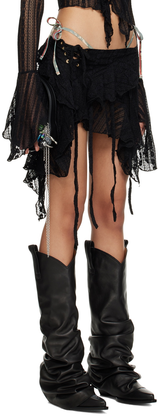 Raga Malak Black Zida Miniskirt