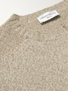 Officine Générale - Wool and Cashmere-Blend Sweater - Brown