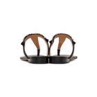 Givenchy Black Elba Thong Sandals