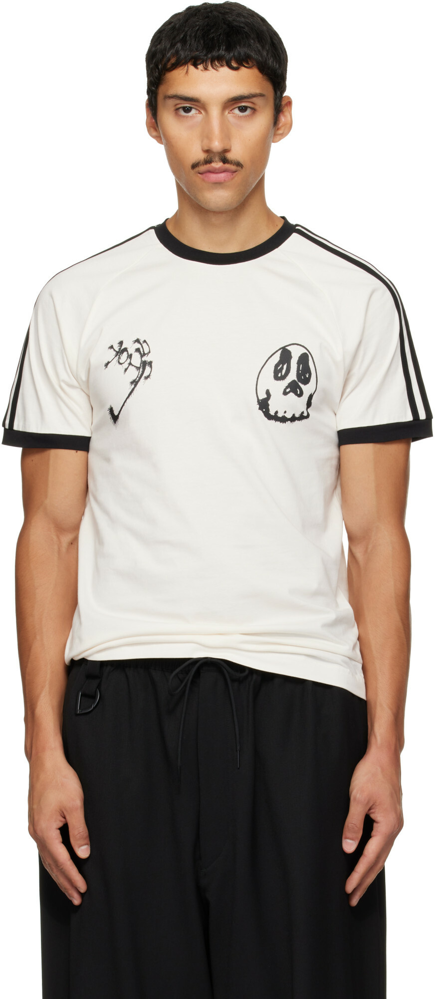 Y-3 White JFA Edition Long Sleeve T-Shirt Y-3