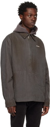 We11done Gray Washed Jacket