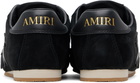 AMIRI Black Mesh Pacific Flat Sneakers
