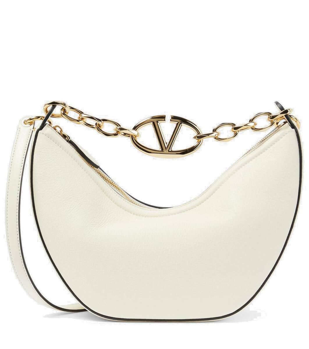 Valentino Garavani VLogo Moon Small leather tote bag