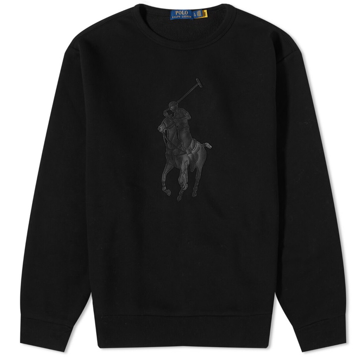 Photo: Polo Ralph Lauren Men's PP Crew Sweat in Polo Black