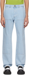 Winnie New York Blue Faded Jeans