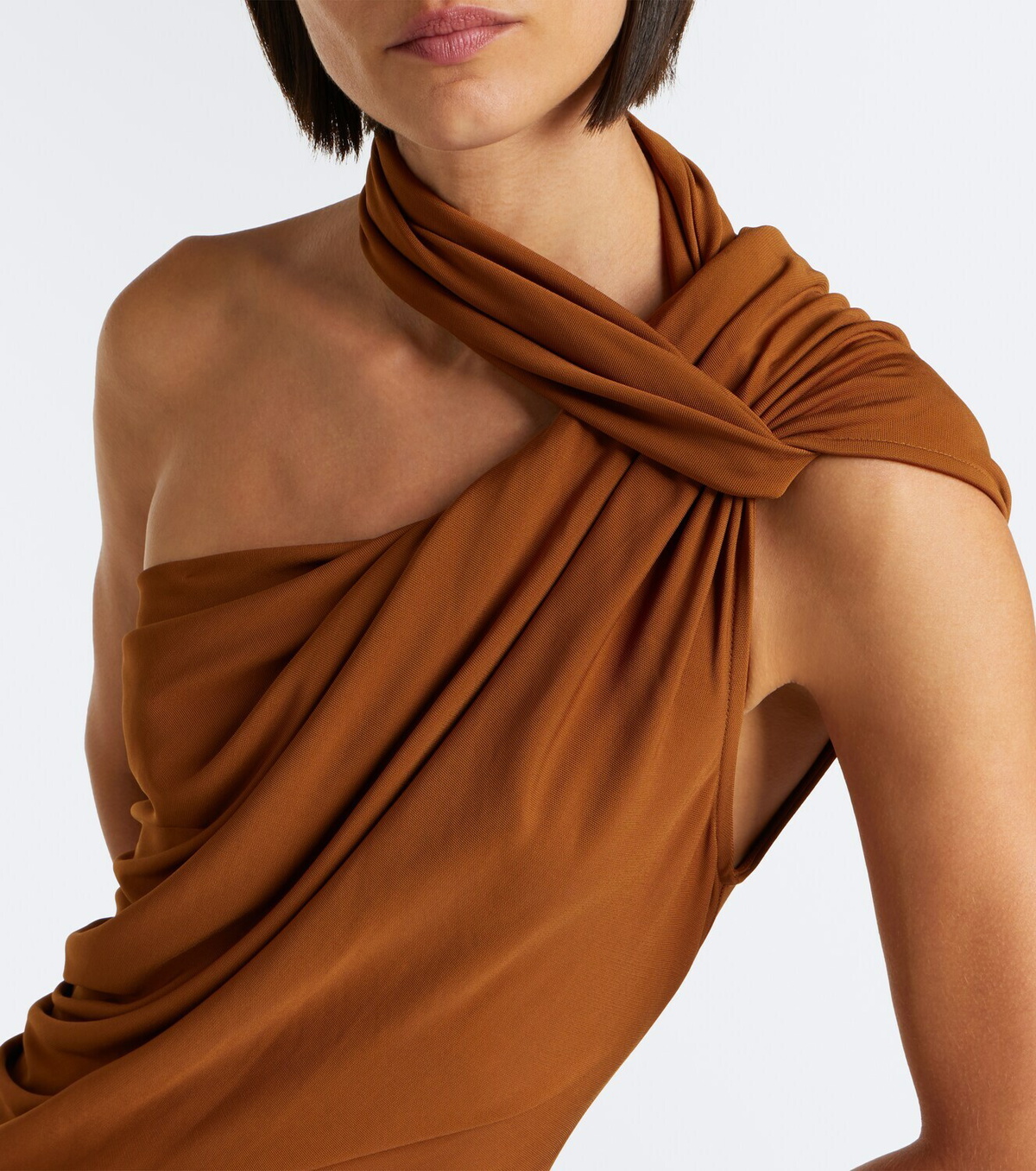 Christopher Esber Helix Crystal draped gown