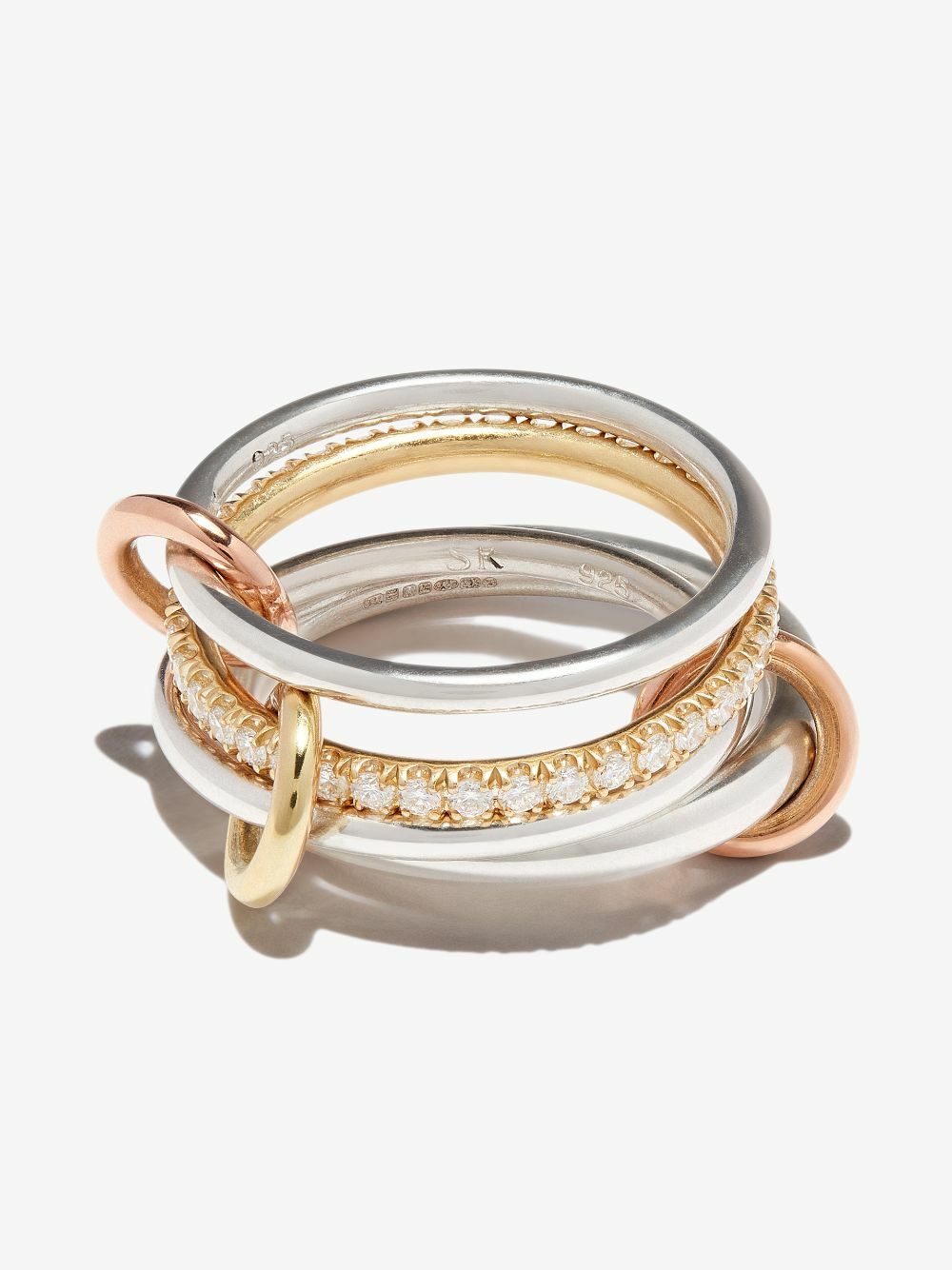 Spinelli Kilcollin Sterling Silver Nimbus Diamond Ring