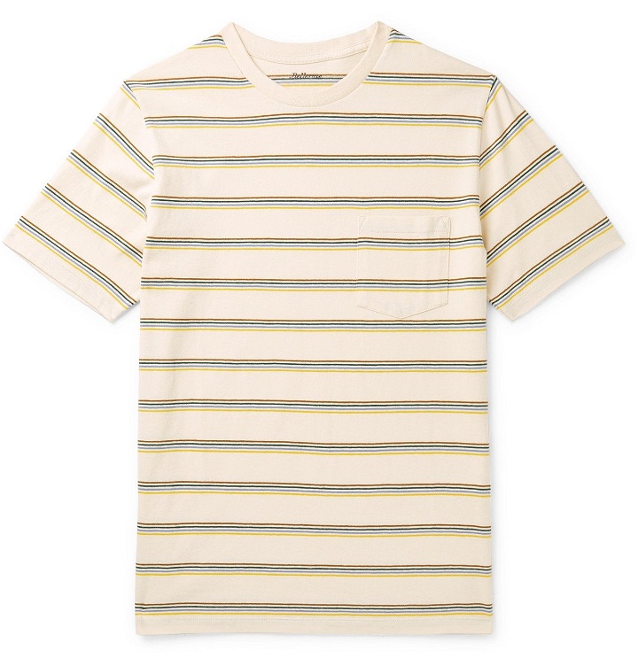 Photo: Bellerose - Cotton and Linen-Blend T-Shirt - Neutrals