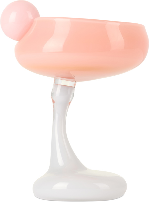 Photo: Helle Mardahl Pink & Purple 'The Signature Glass With A Twist' Cocktail Glass