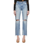 Moussy Vintage Blue Odessa Jeans