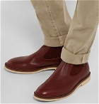 Loro Piana - Winter Beatle Walk Full-Grain Leather Chelsea Boots - Men - Brown