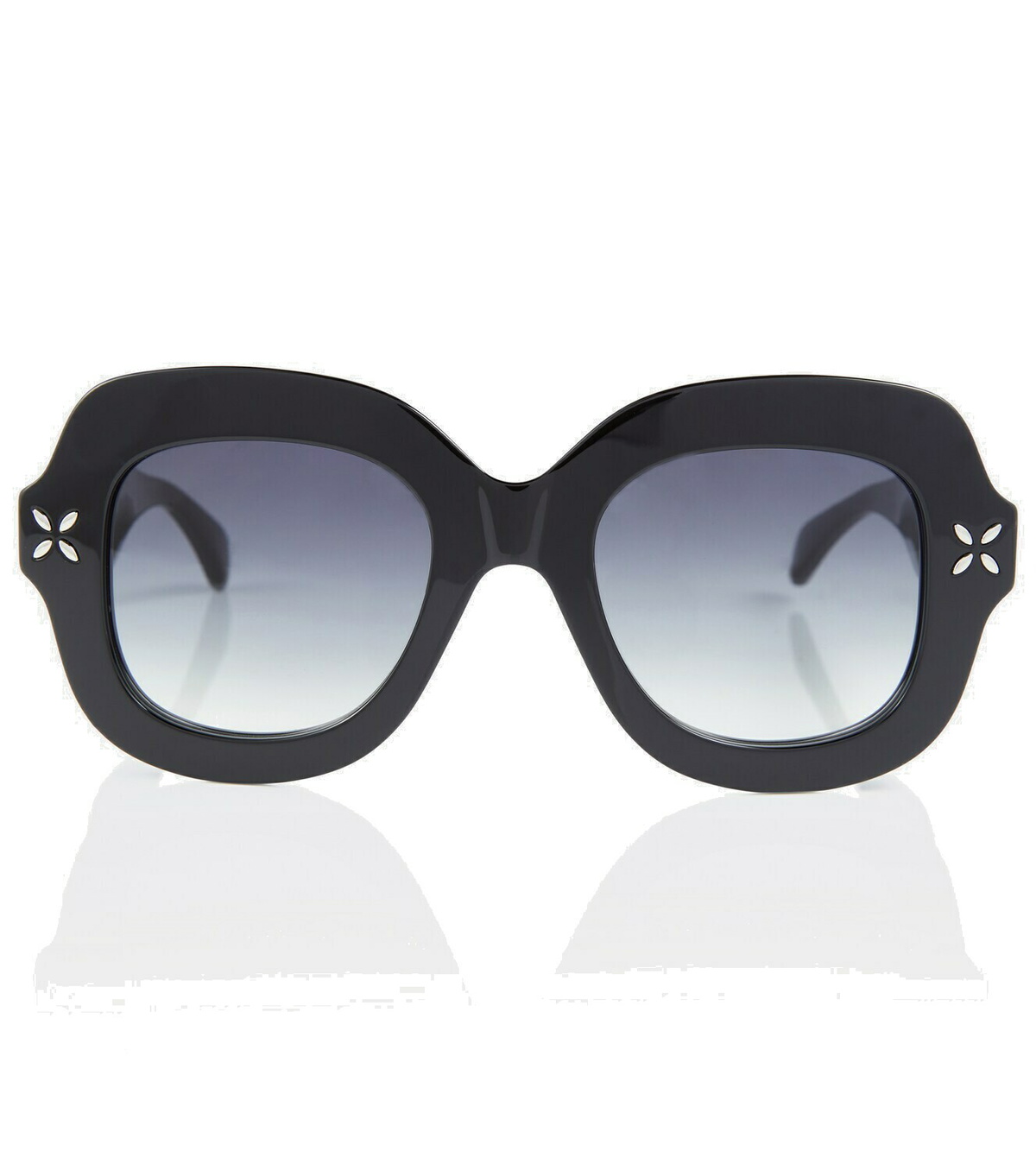 ALAIA アラヤアセティンシルトフレムサンクラス AA0083S0 004 Azzedine Alaïa™ AA0080S Oval Sunglasses | EyeOns.com