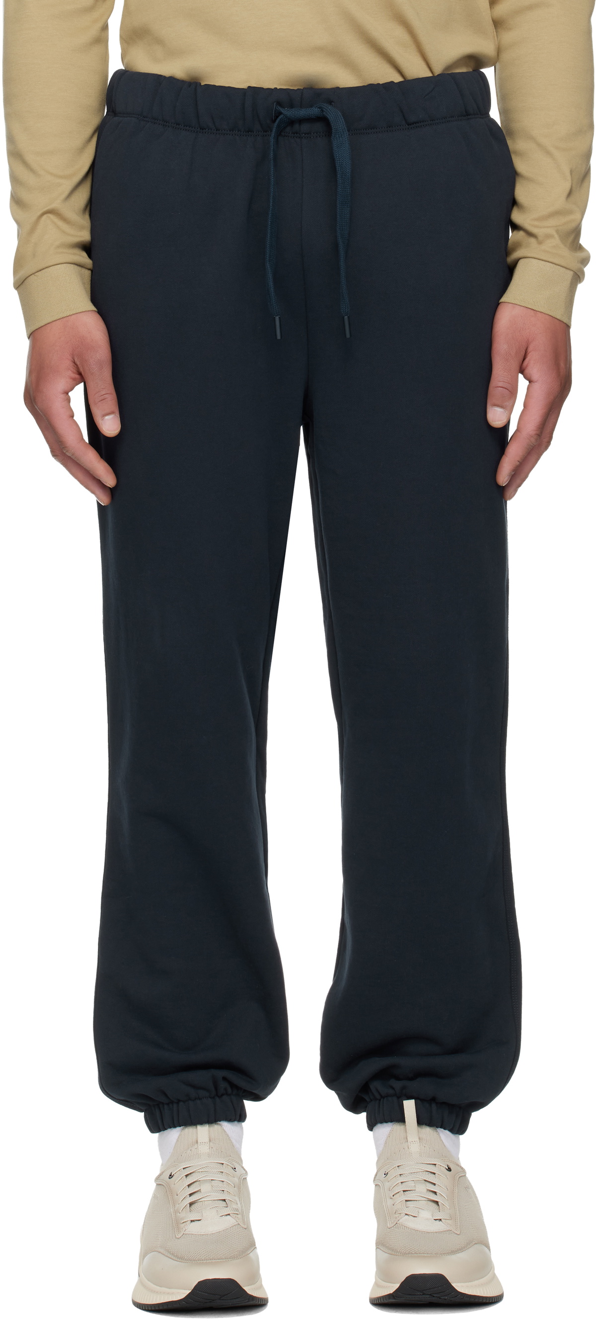 BOSS Navy Drawstring Sweatpants