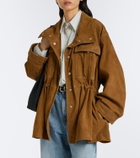 Róhe Oversized suede jacket