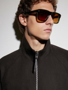 Jacques Marie Mage - Yves Square-Frame Acetate Sunglasses