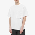 F/CE. Men's Mesh Pocket T-Shirt in White