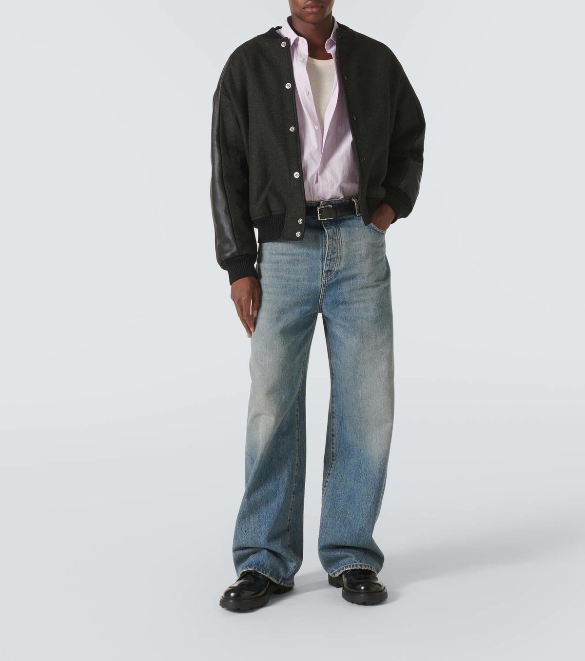 【ACNE STUDIOS】Bomber Jacket トレンド感のあるジャケット Acne Studios – Bomber Jacket Faded Black