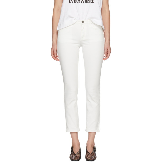 Photo: Toteme White Straight Jeans