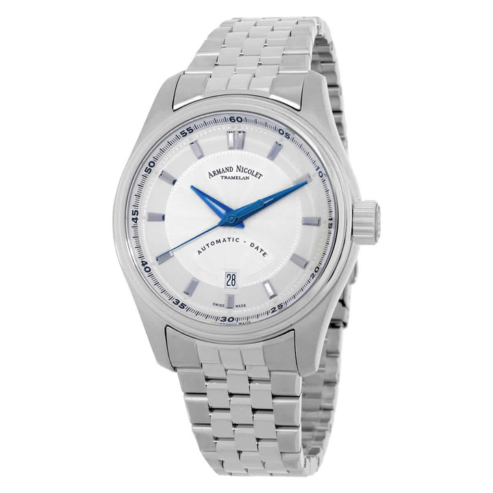 Photo: Armand Nicolet MH2 Automatic Silver Dial Mens Watch A640A-AG-BMA22640A